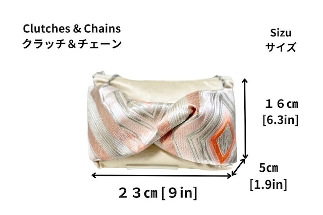 クラッチ＆チェーン・Clutch & chain：0-1021：ENWA TOKYO