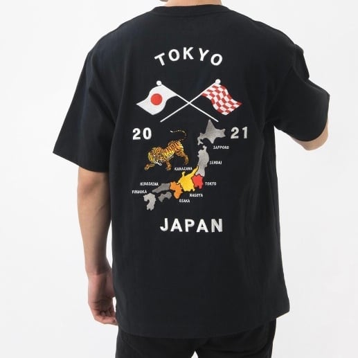 Bully Componist kopen VANS (バンズ) M TOKYO SOUVENIR S/S TEE Tシャツ ブラック 121R1010400 | FAITH