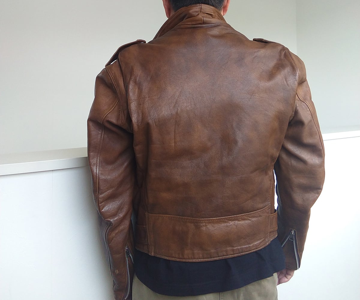 60s SCHOTT BROS BROWN RIDERS 42 | SECOND TIME GLORY | ヴィンテージ