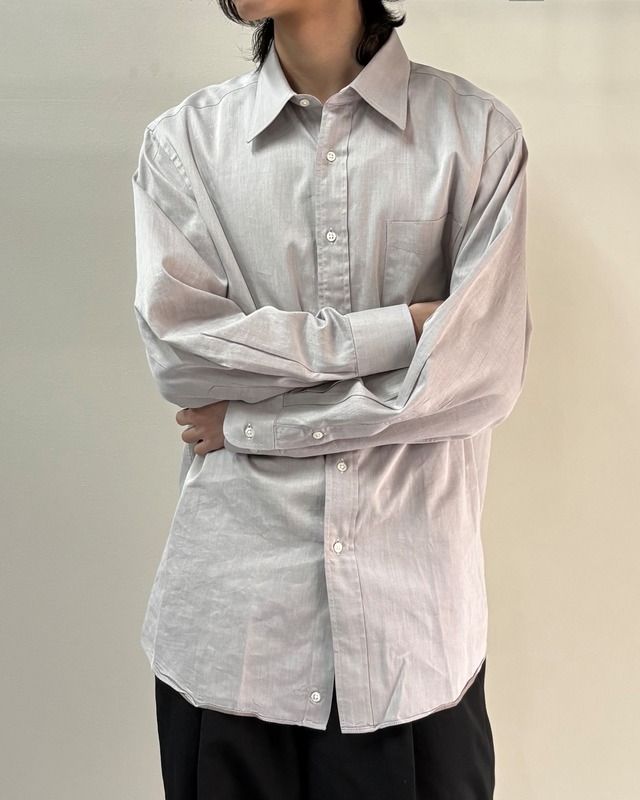 【LANVIN】basic collar shirt