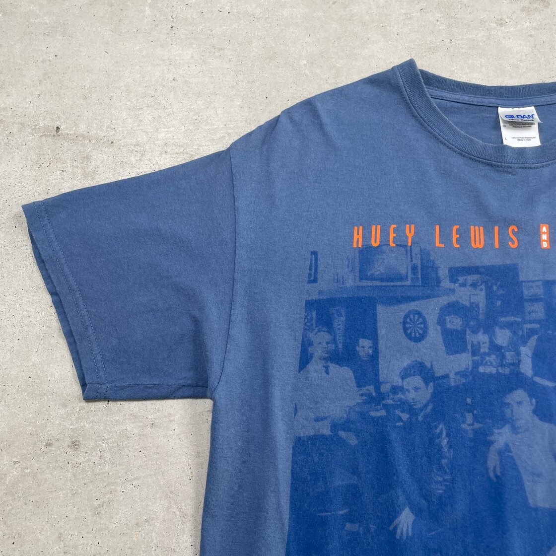 HUEY LEWIS AND THE NEWS ヒューイ・ルイス&ザ・ニュース バンドT 