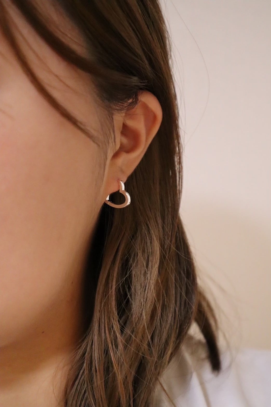 ハートフープピアス | jewelrychaco ハートフープピアス | jewelrychaco