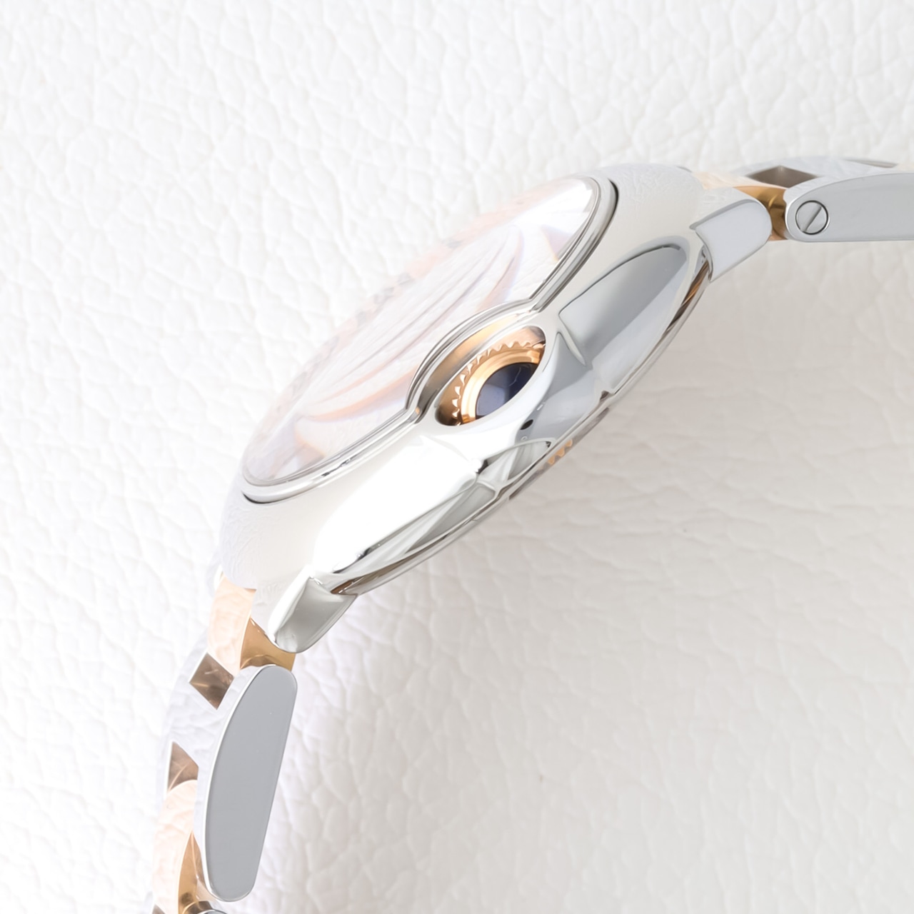 カルティエ バロンブルーSM コンビ