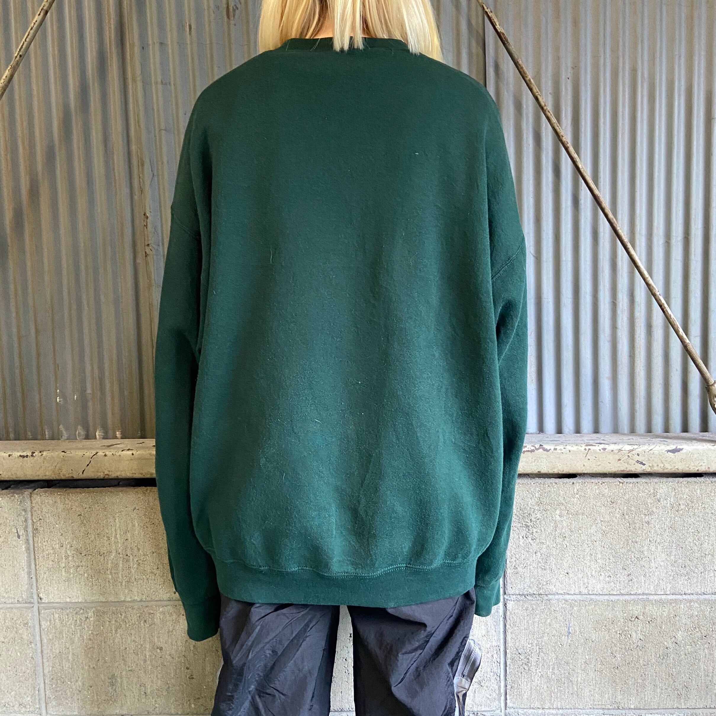 USA製 90年代 メッセージ プリント スウェット メンズXL 古着 90s