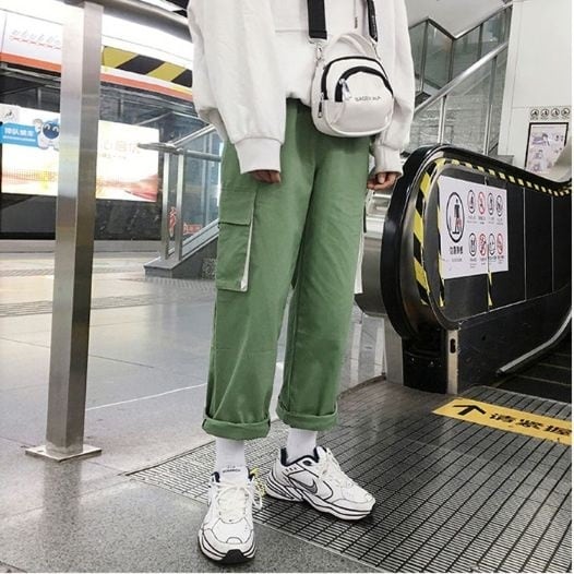 全3色 カーゴパンツ カジュアル アウトドア ストリート メンズ