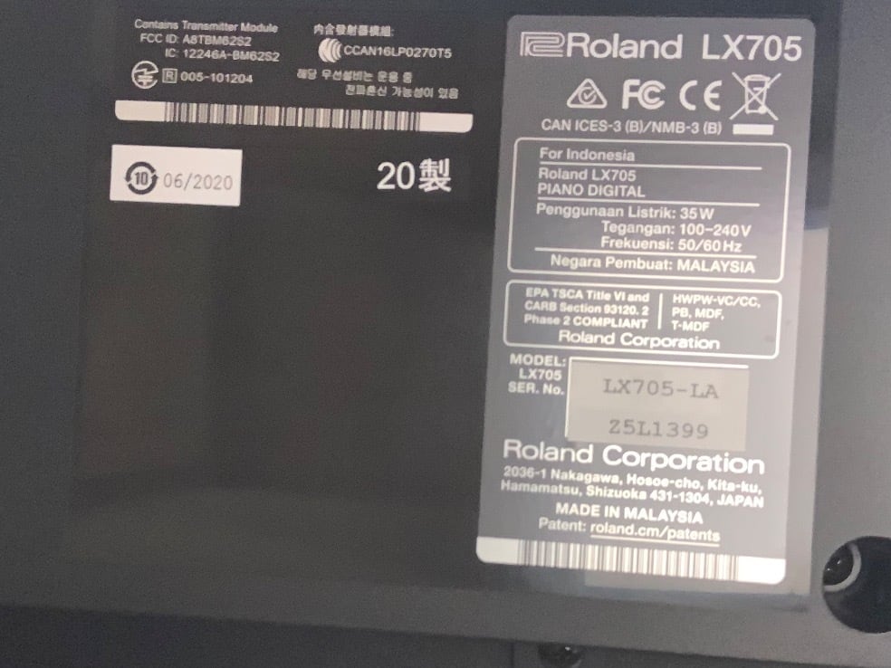 ☆42202【電子ピアノ】ROLAND LX705-LA 20年製 | リユース専門店 ☆42202【電子ピアノ】ROLAND LX705-LA 20年製 | リユース専門店