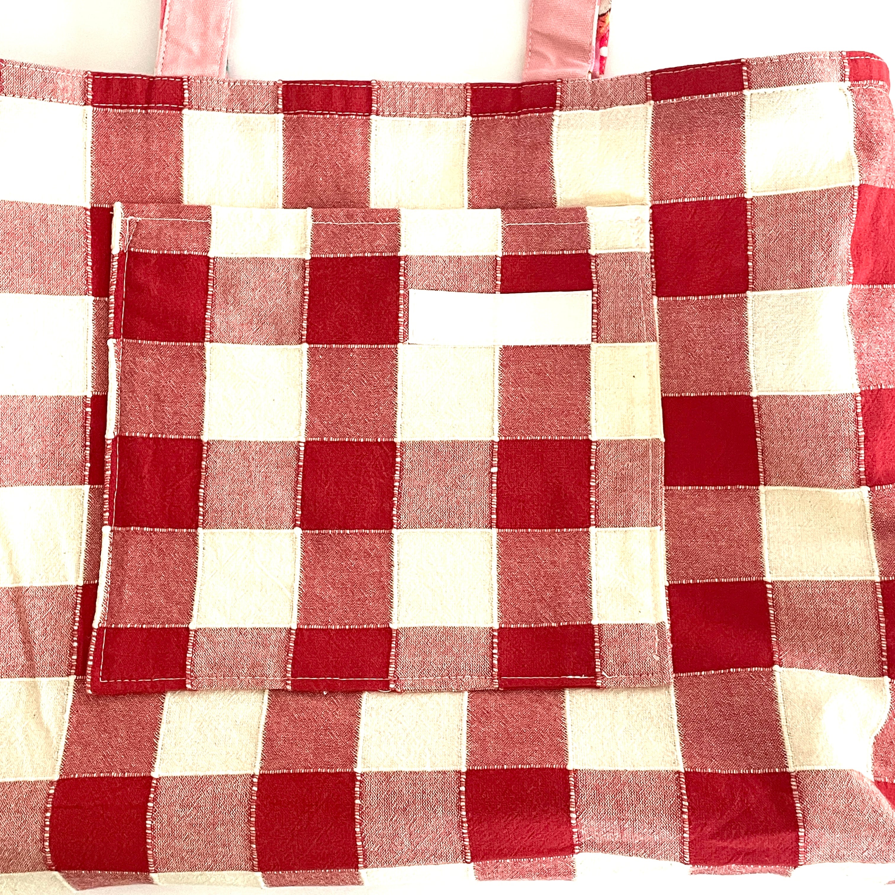 かわいい くまさん うさぎさん レッスンバッグ 内ポケット 30×40