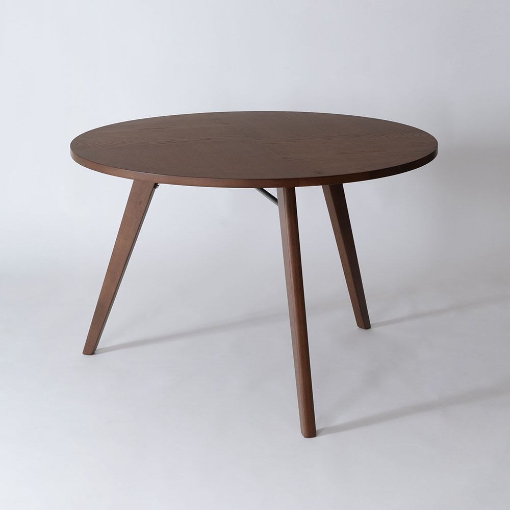 ダイニングテーブル 円形 天然木 直径110cm | FIGARO
