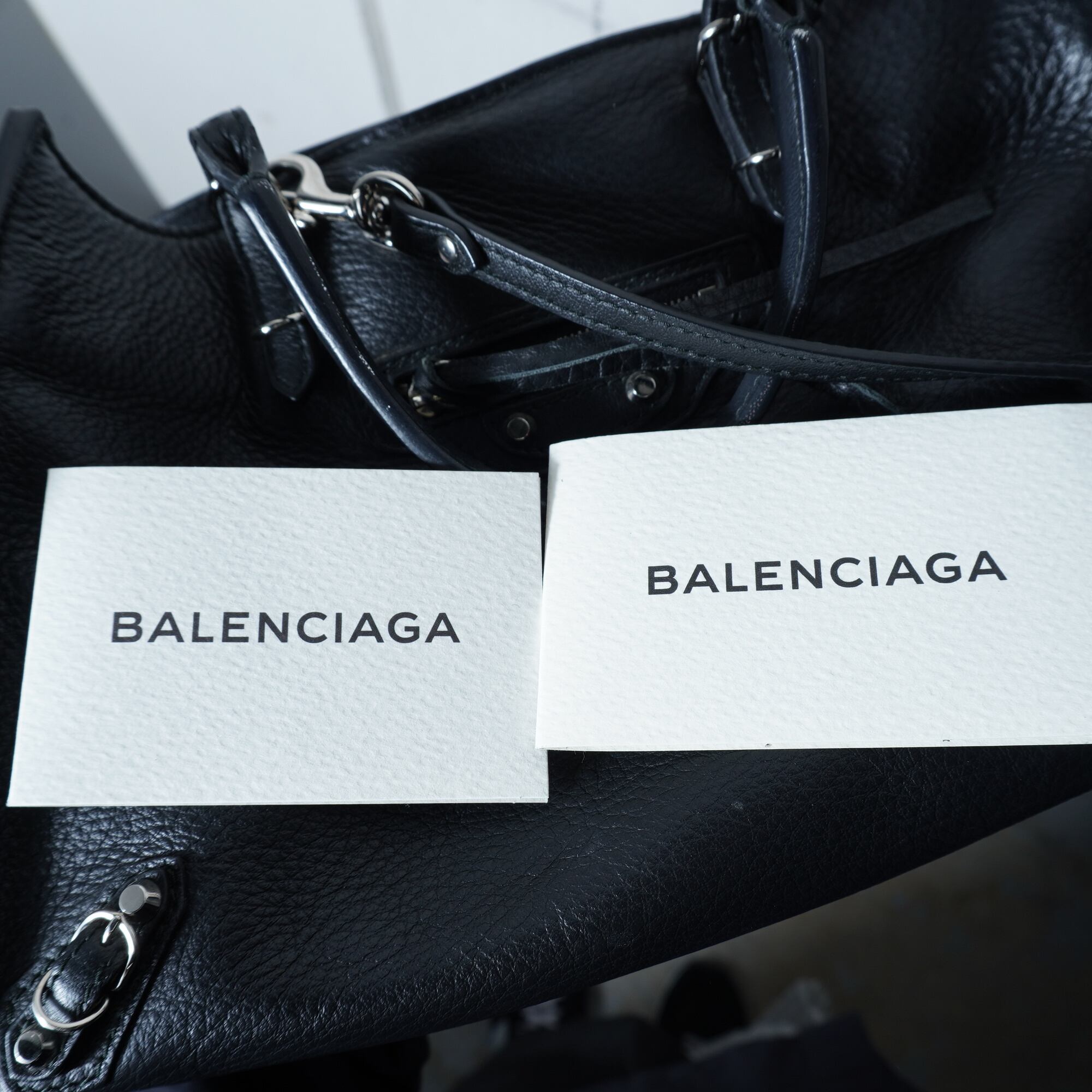 BALENCIAGA】バレンシアガ ペーパーミニレザー 2WAYショルダーバッグ