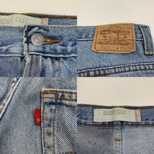 6685  リーバイス 517 ブーツカットデニム フレア サークルR W32