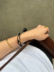 SS ノットコードブレスレット