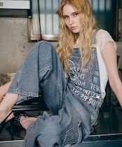 【先行販売】COOLAペイントオーバーオール CQ-48007