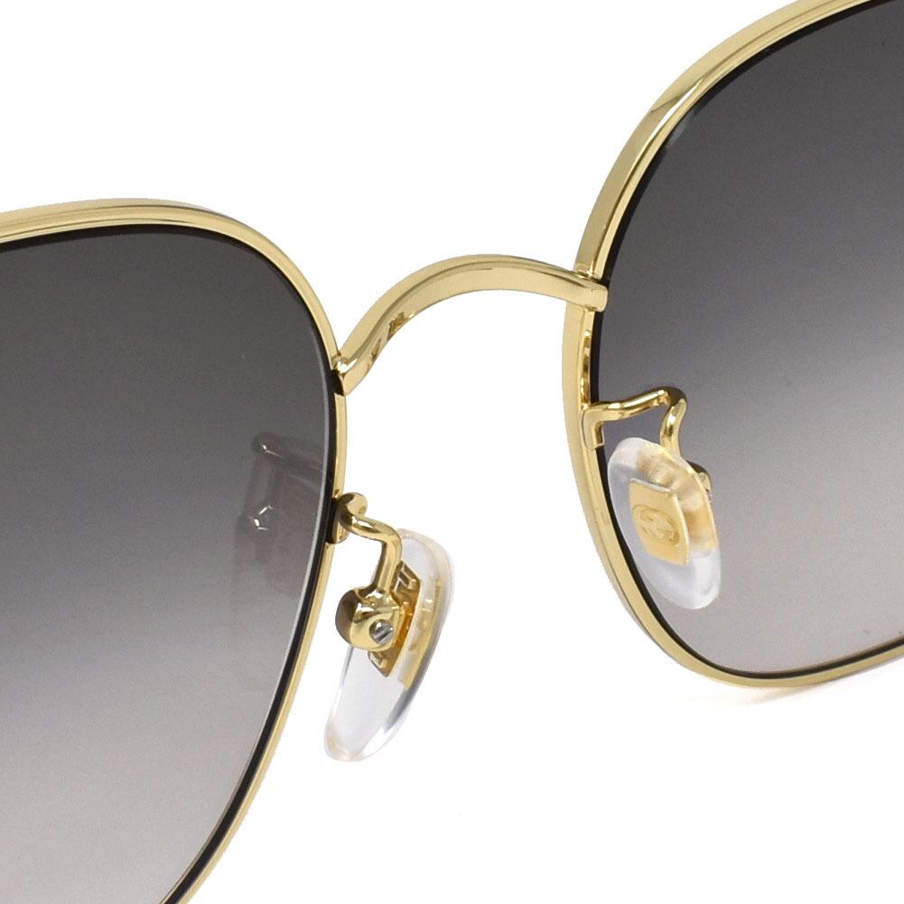 国内正規品 GUCCI SUNGLASSES ASIAN FIT GG1142SA 001 GOLD グッチ