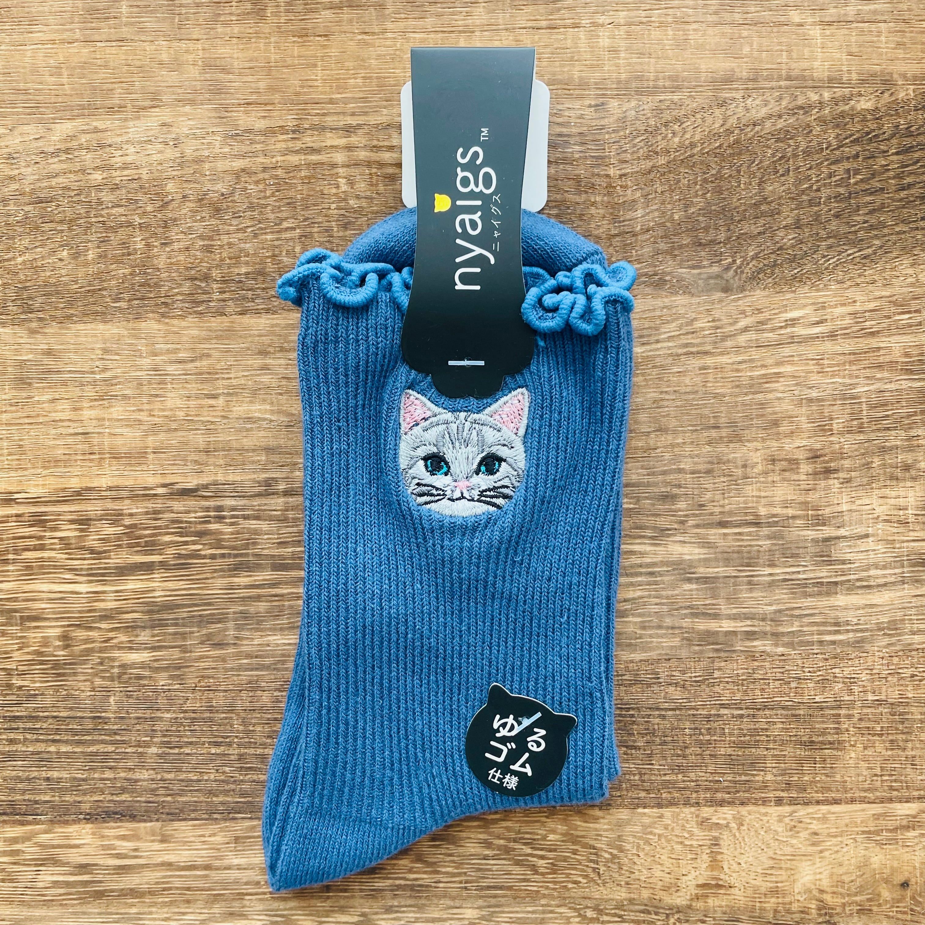 アメショ 靴下|レディースソックス 猫 ねこ ネコ 猫雑貨 猫グッズ かわいい プレゼント ギフト 贈り物