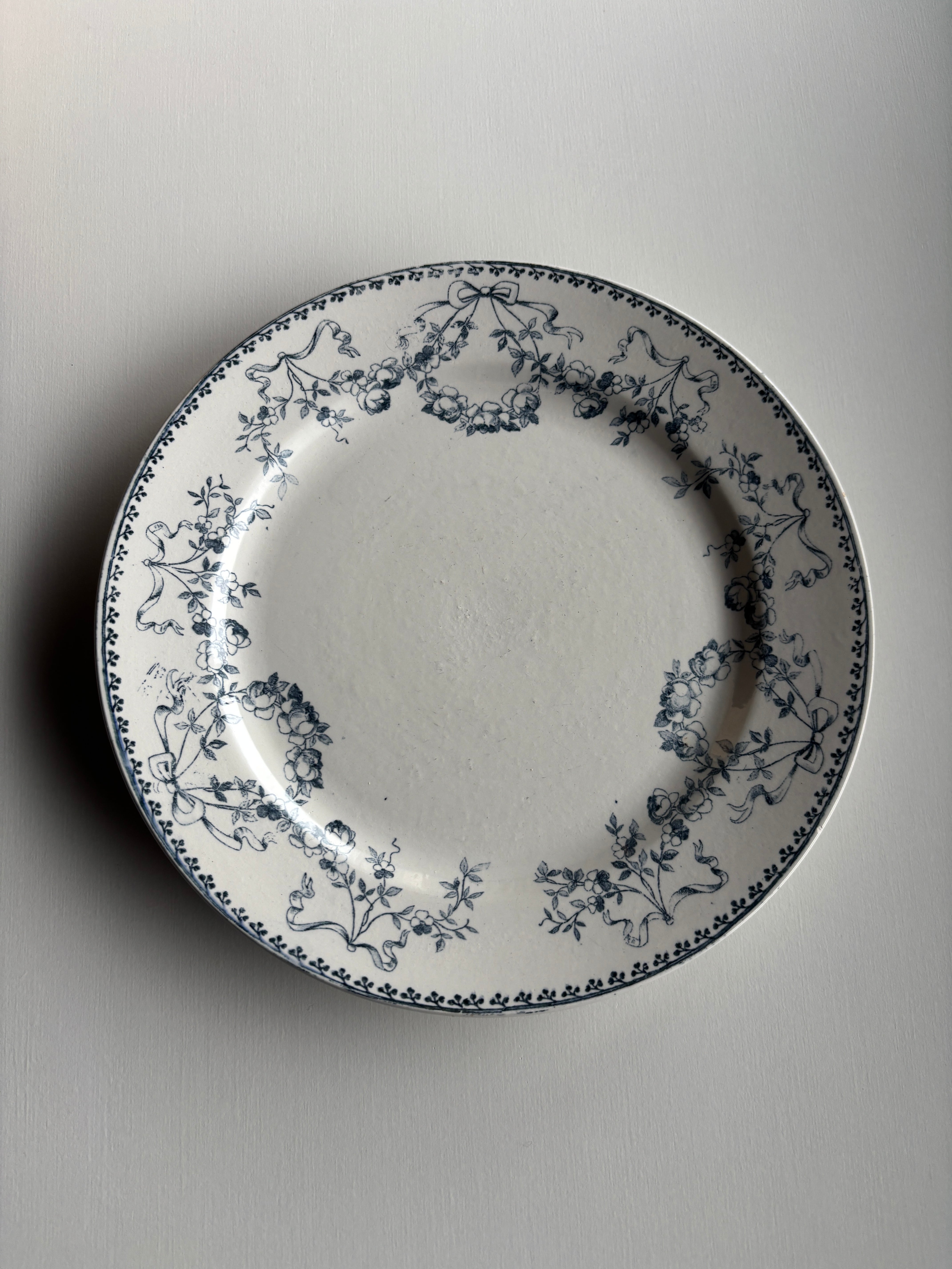 Sarreguemines Mozart dinner plate | fou
