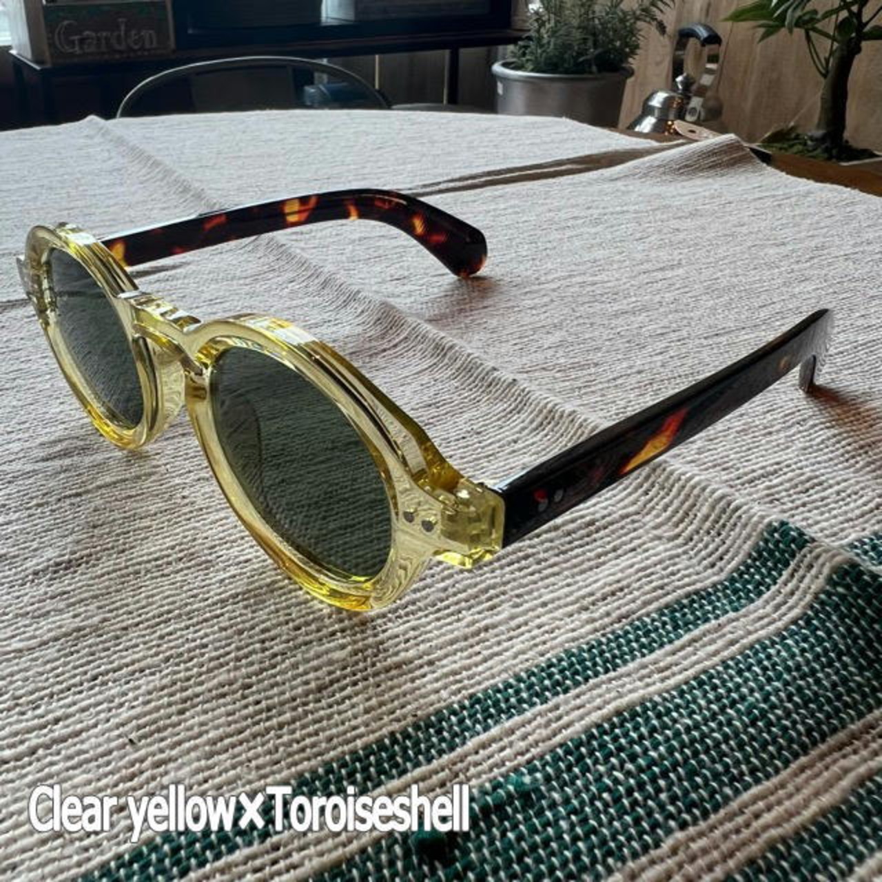 TOPANGA Accessory Tortoiseshell Round Sunglasses　3Type べっ甲ラウンドサングラス　べっ甲　ラウンド　Sunglass