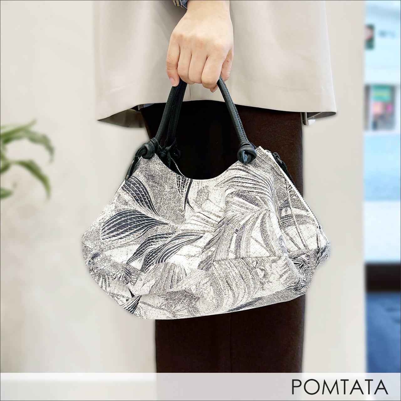 POMTATA「ENVAN」トートバッグ 121-5261 PM.TREE