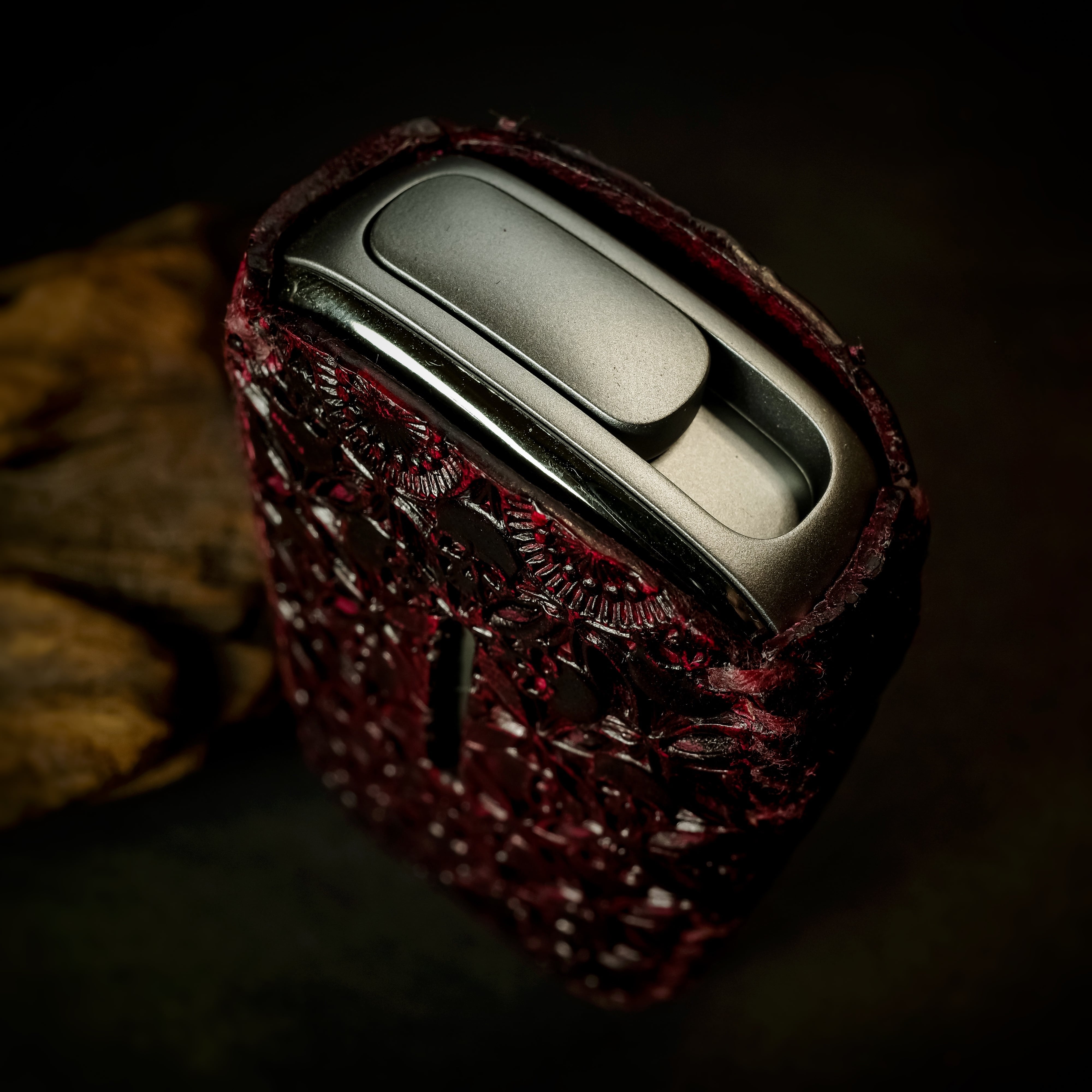 PloomCUBE】プルームキューブ 本革製カバー〝髑髏結〟 | FrogDesignFactory