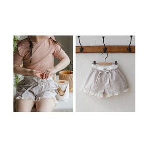 夏レイヤードデザインショートパンツ