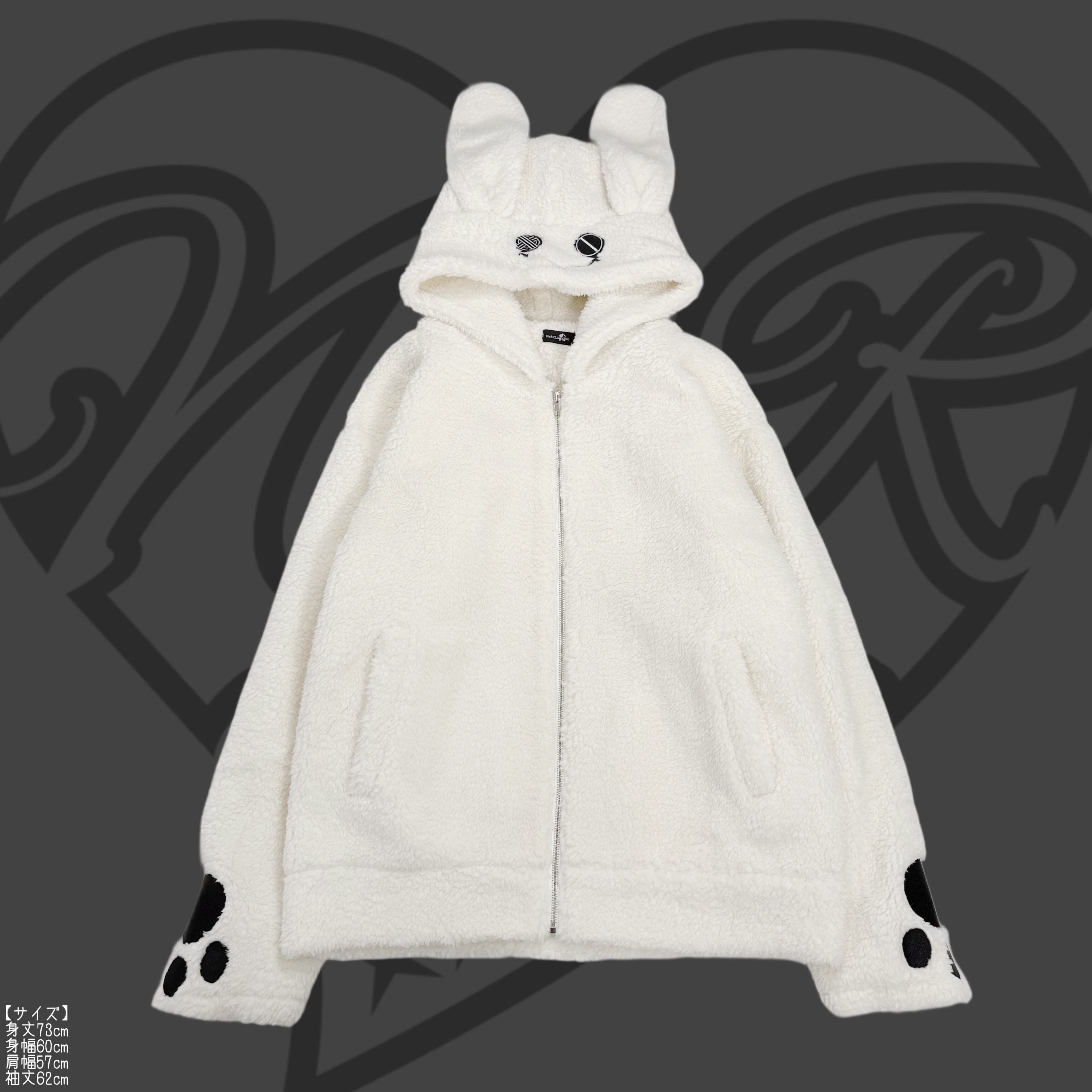 肉球刺繍ふわもこボアアウター | NIER CLOTHING