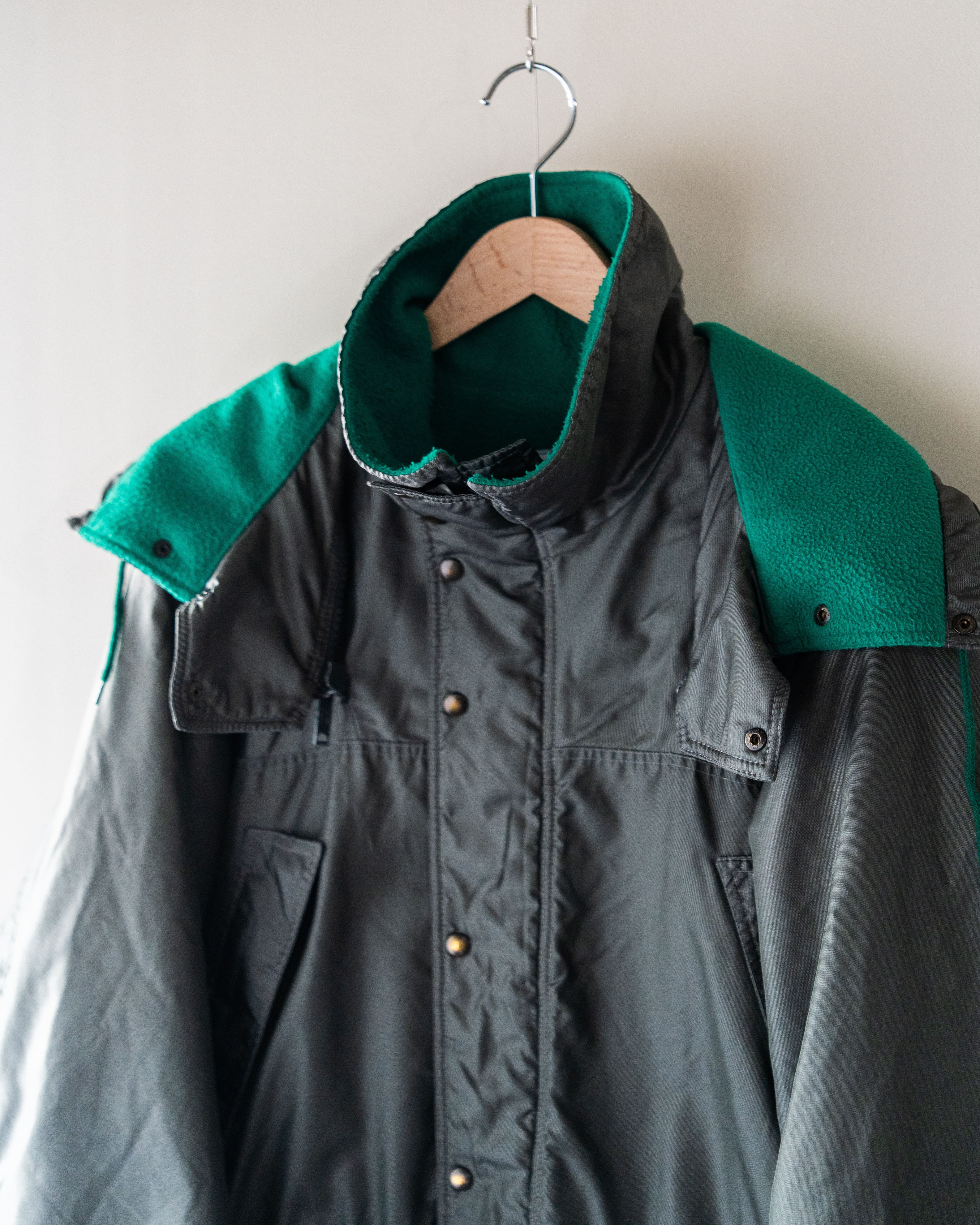 ジャケット・アウター 80s 90s eurovintage 80-90s French Fleece Nylon Parka | Atelier Three