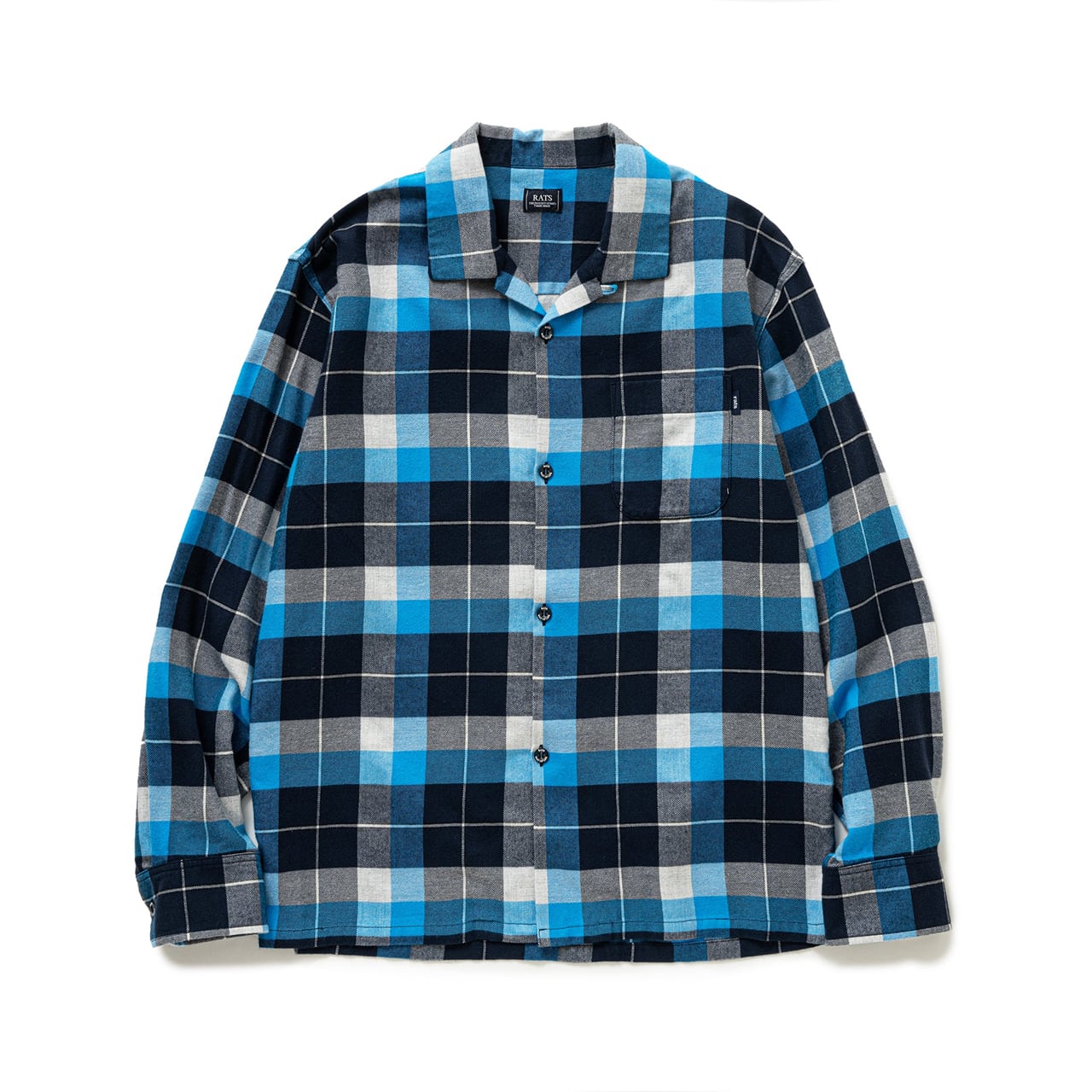 コットンレーヨンチェックシャツ / RATS(ラッツ) / COTTON RAYON CHECK SHIRT(25'RS-0306)