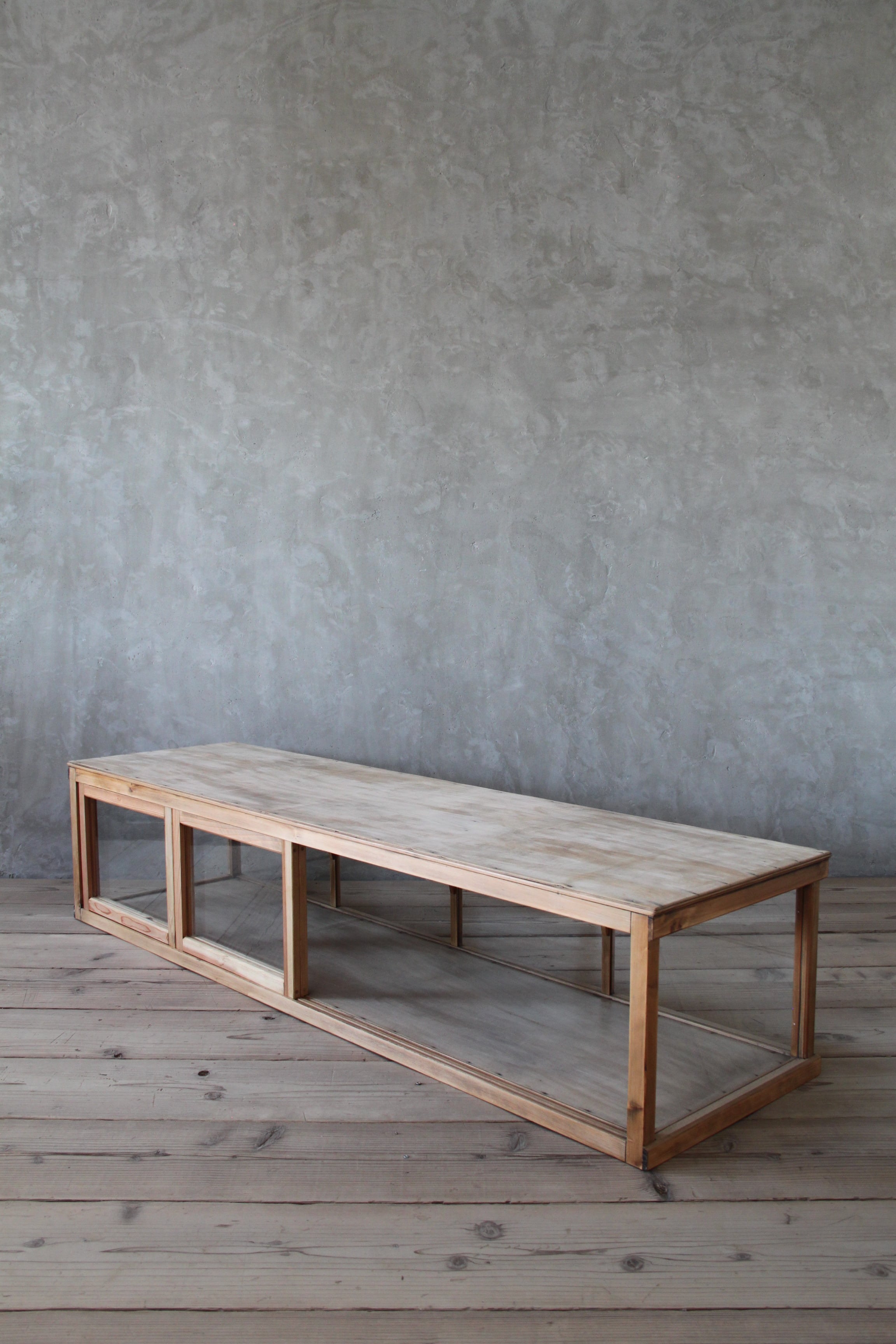 小さいガラスショーケース 古道具 古家具 ガラスショーケース - 古家具・古道具 アンティーク家具 kubu