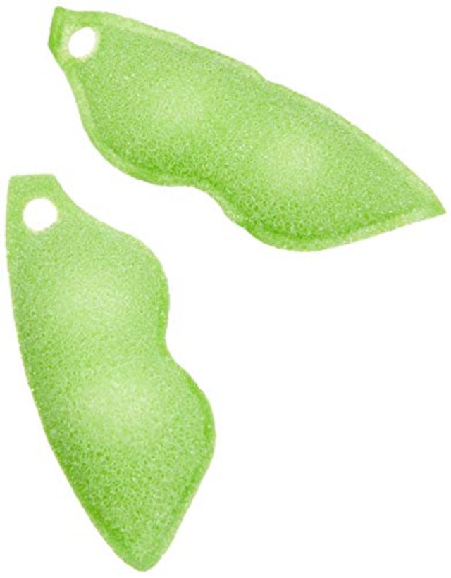 マーナ(marna) ペットボトル洗いビーンズ K117 グリーン 約7.5x2.5x2.1cm