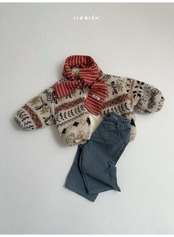 〖取寄〗韓国子供服 / 26winter / minirobe / カオマフラー / キッズ *FREE*