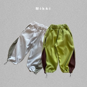 ※11/21まで5%OFF予約【mikki】side pin tuck PT/S-4XL