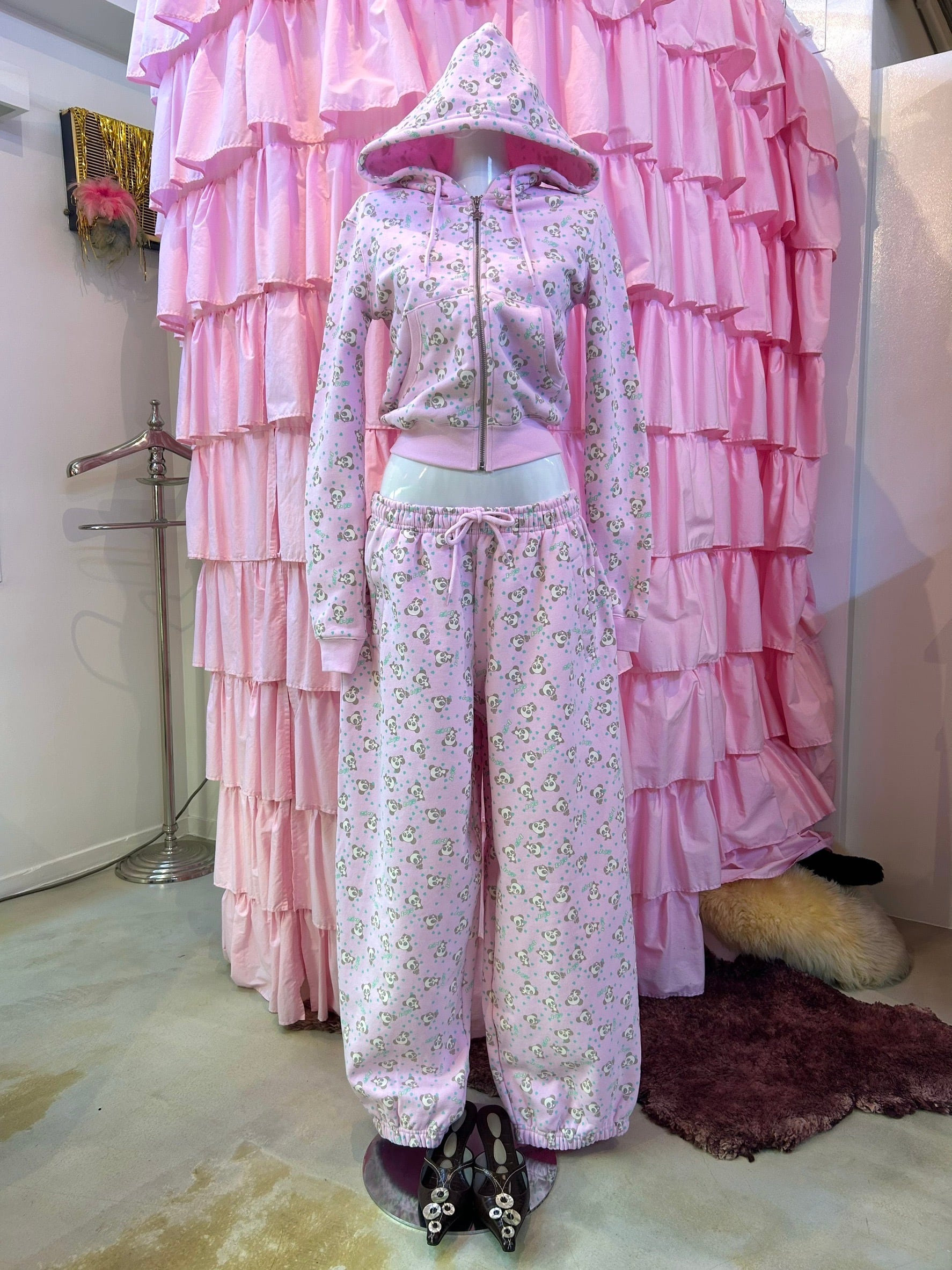 Ashley WILLIAMS JOGGERS / pink panda | itimi