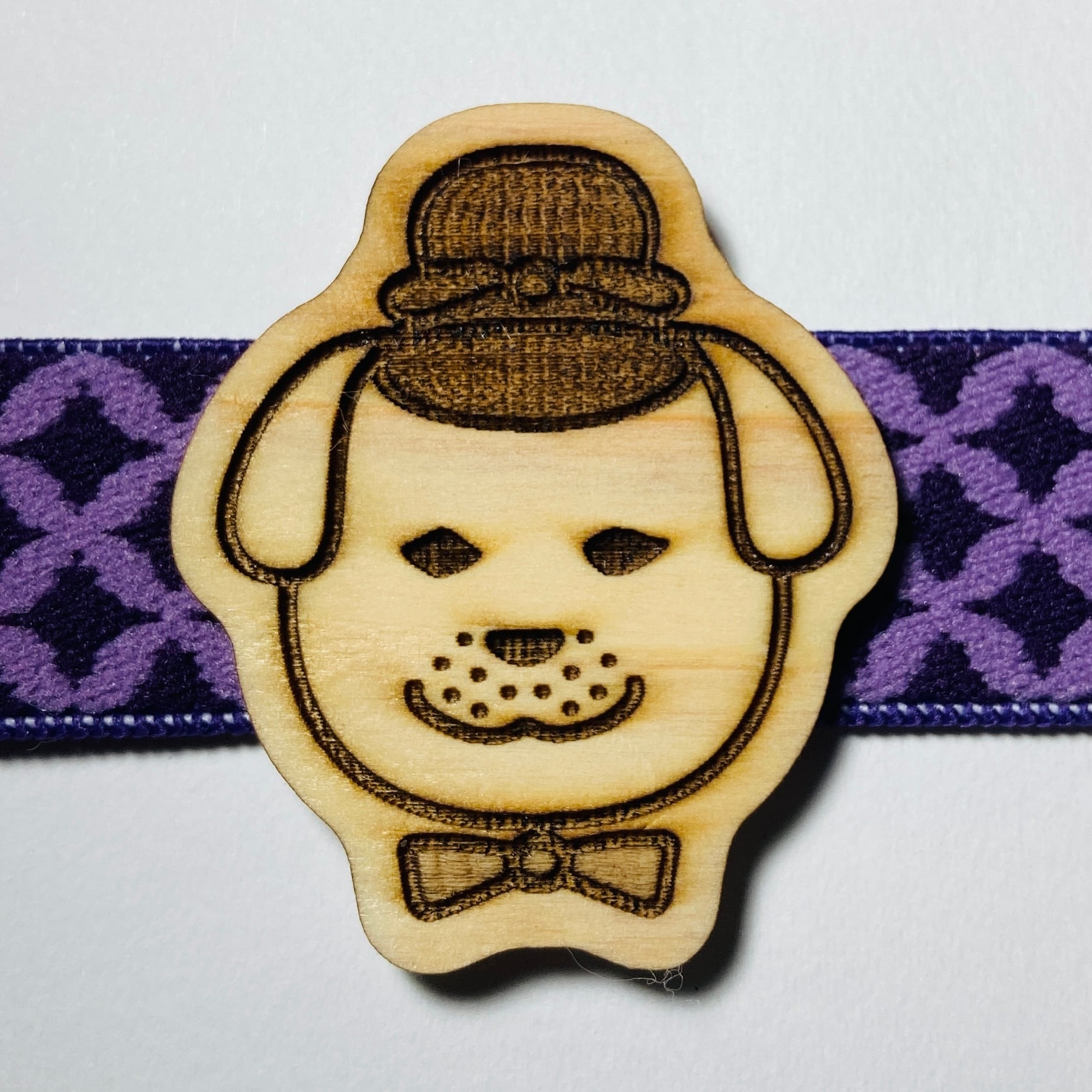 雪丸の御朱印帳バンド(奈良県王寺町公式マスコットキャラクター