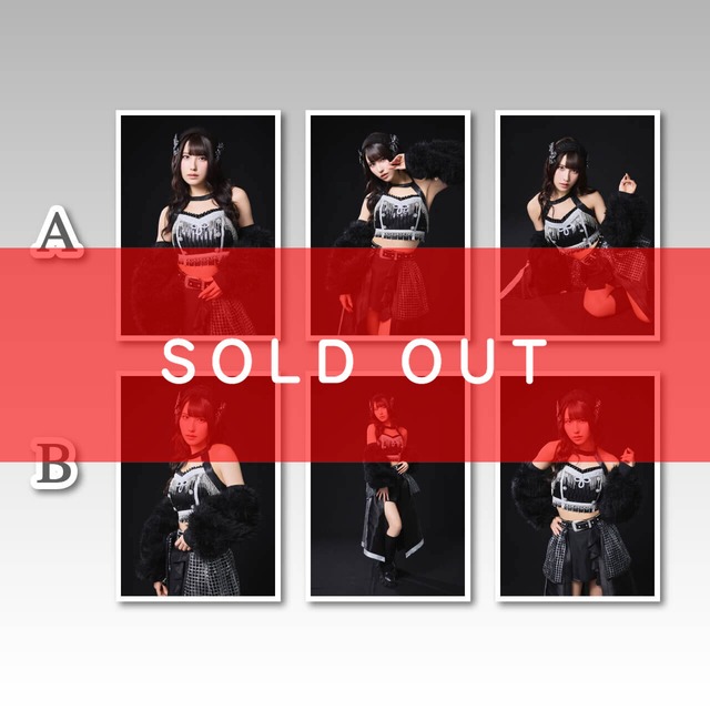 【#2i2】森嶋あんりツアーファイナルブロマイド 3種1セット（×2パターン）【NI495】