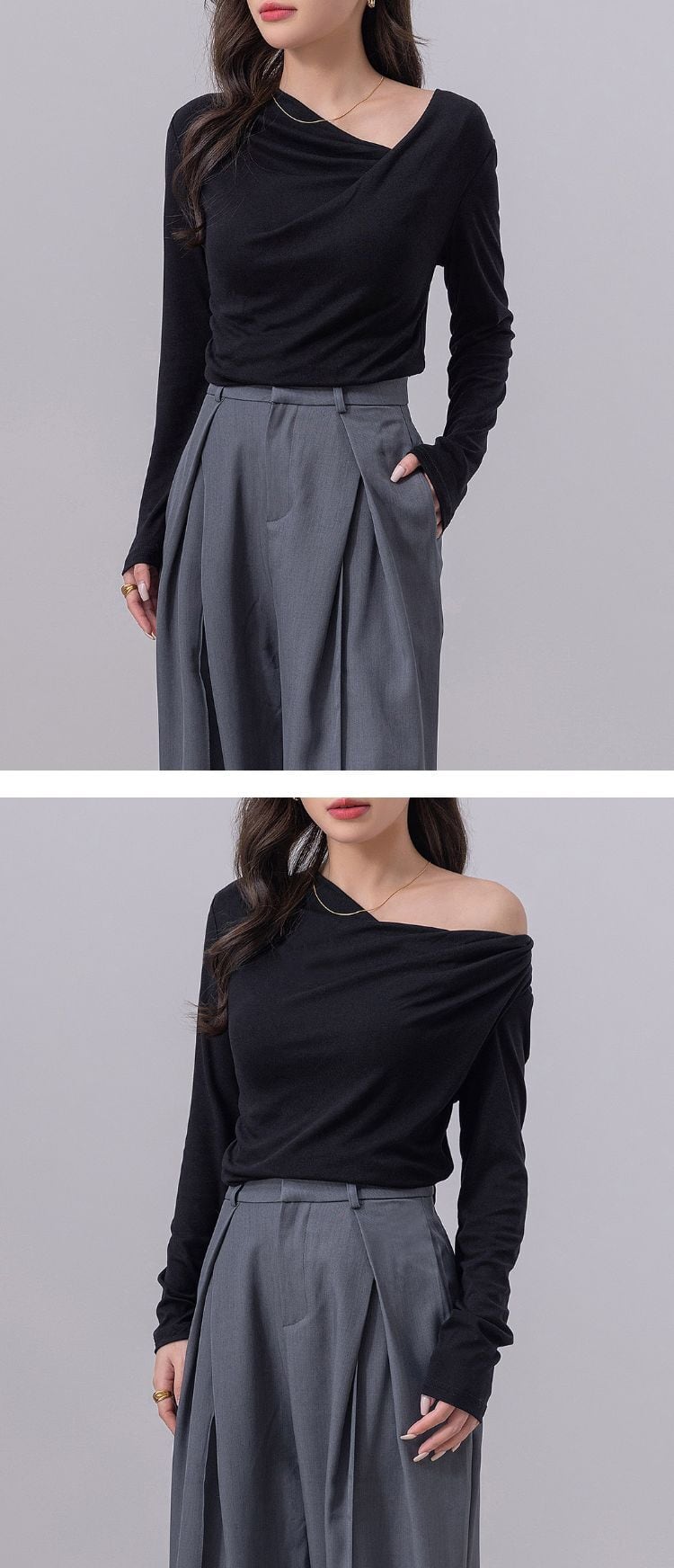 メール便】オフショル 長袖 トップス レディース ／tops2184 | DAY