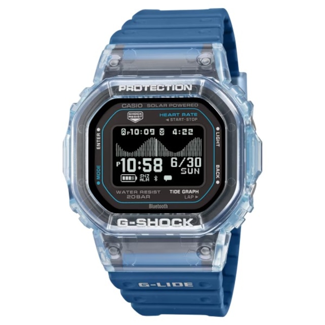 国内正規品 CASIO G-SHOCK カシオ Gショック G-LIDE モバイルリンク機能 Bluetooth 20気圧防水 メンズ腕時計  GBX-H5600-2JR
