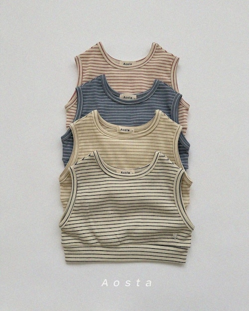 予約⌇﻿aosta / Choco star vest