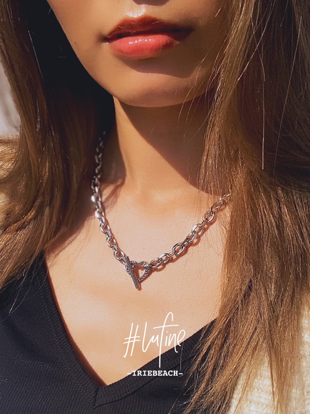 【#lufine】Mantel heart necklace