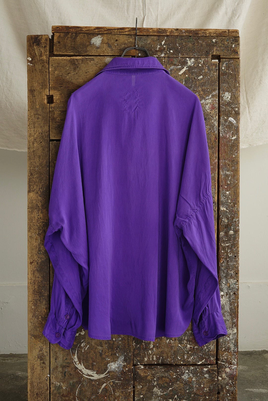 CHEZ VIDALENC - SILK SHIRT AXL / LAVENDER | Brownie