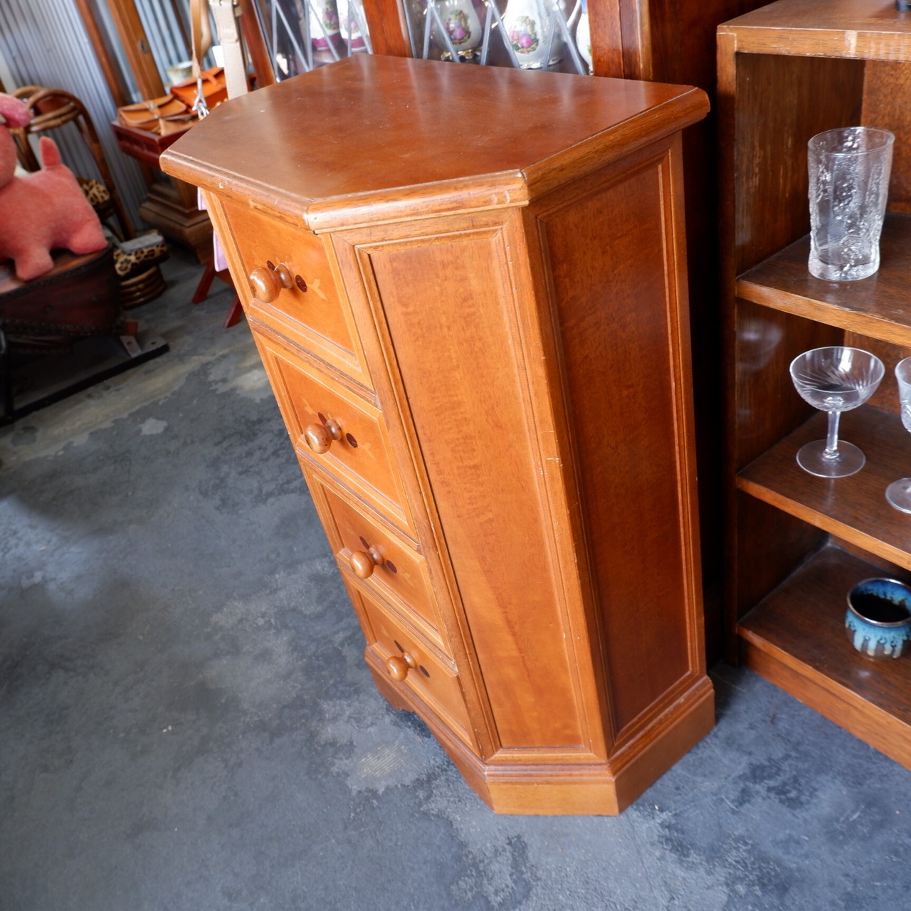 ヴィンテージ イタリア家具 インレイ 象嵌細工 ドロワー チェスト  