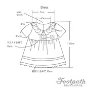 Vsb-3026 Sax floral dress