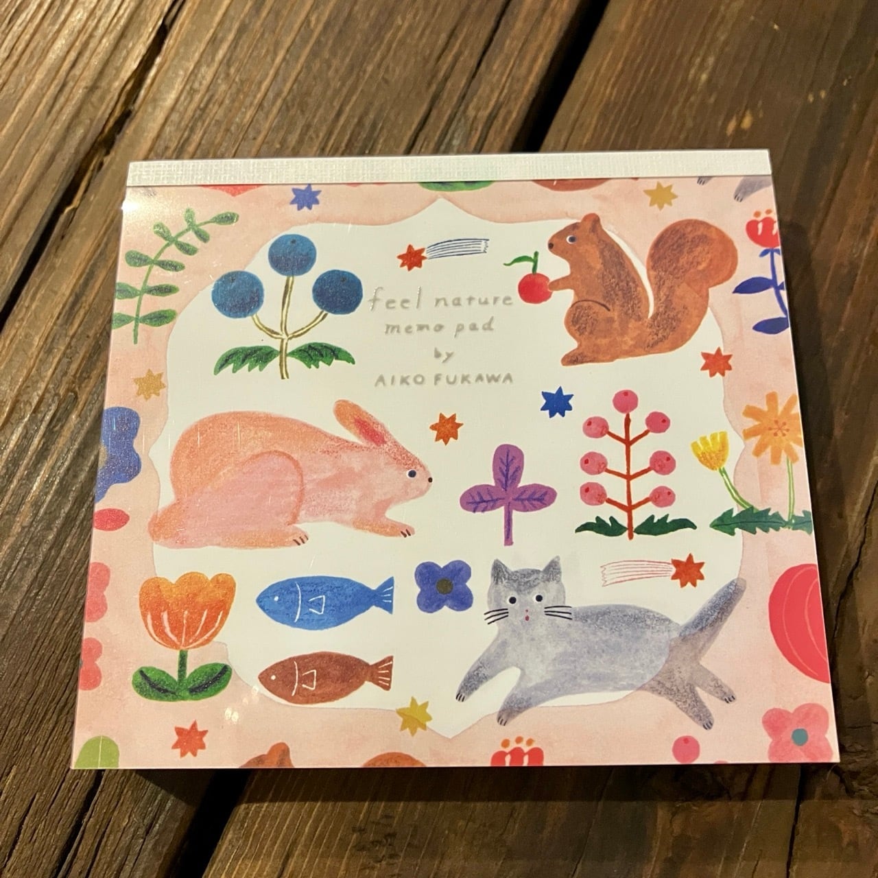 表現社 AikoFukawa feel nature ブロックメモ HY02