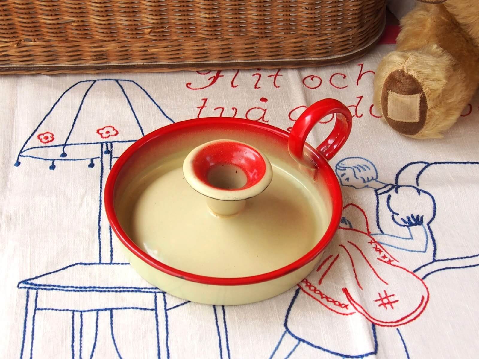 イギリスアンティーク　キャンドルホルダー　ろうそく立て