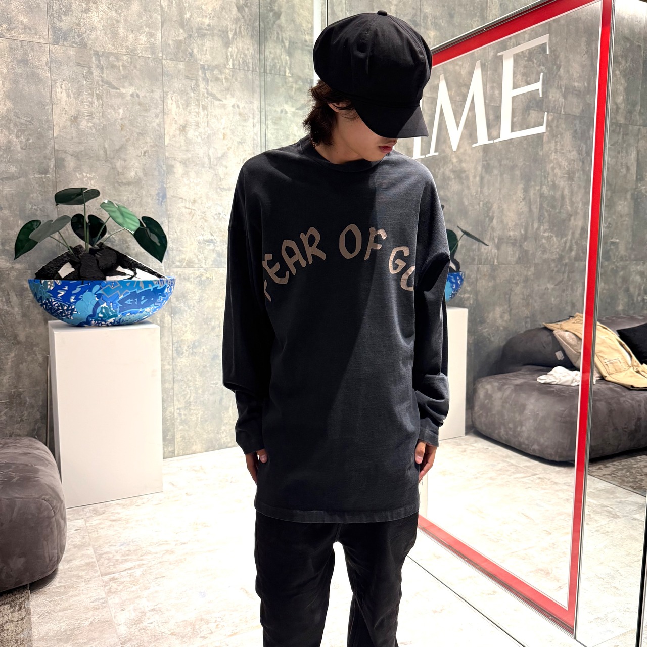 【FEAR OF GOD】"""FEAR OF GOD, F OF G"" LS TEE" - 11