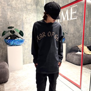 【FEAR OF GOD】"""FEAR OF GOD, F OF G"" LS TEE"