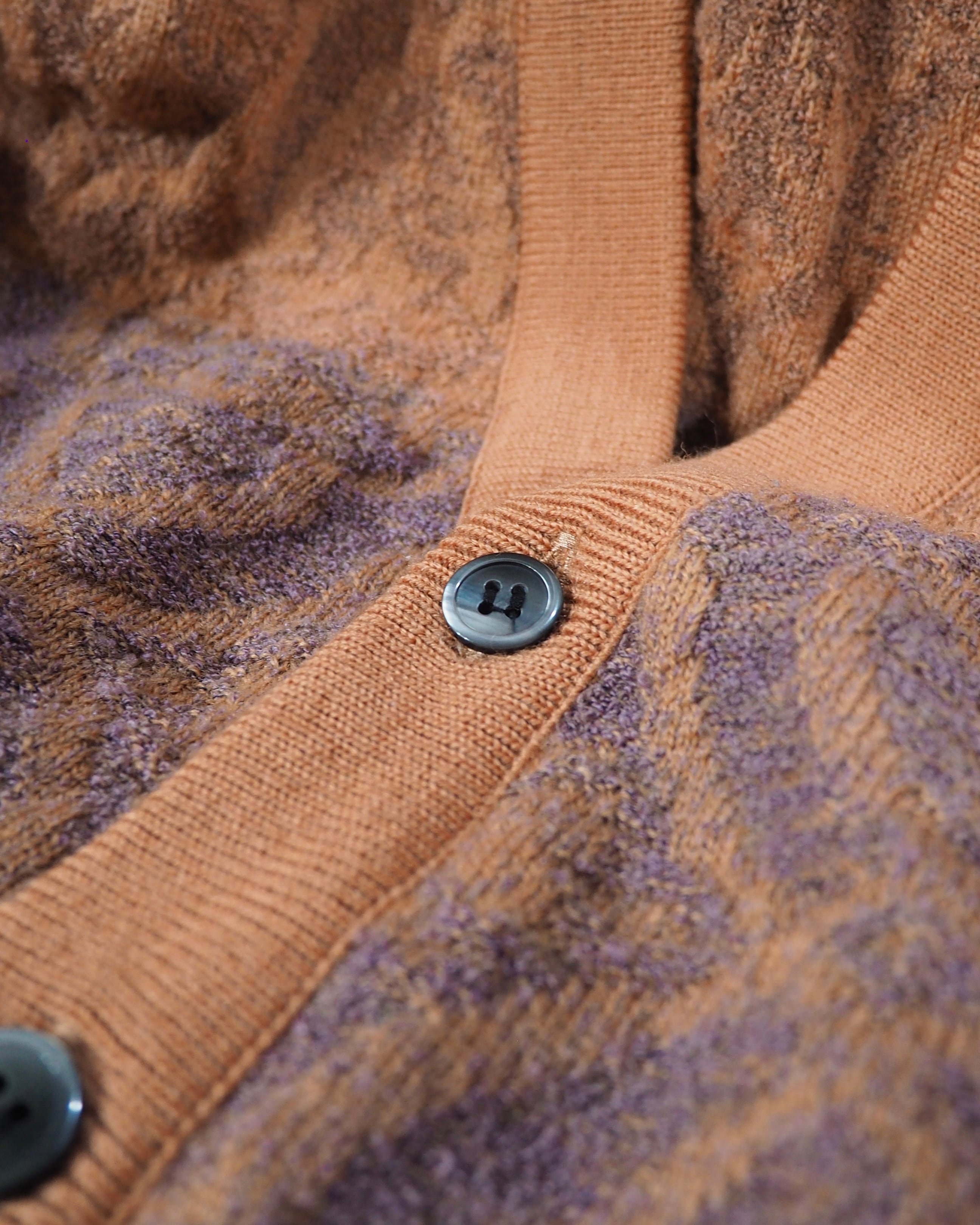 1990s Bewitching Damask pattern Weaving vintage Knit vest
