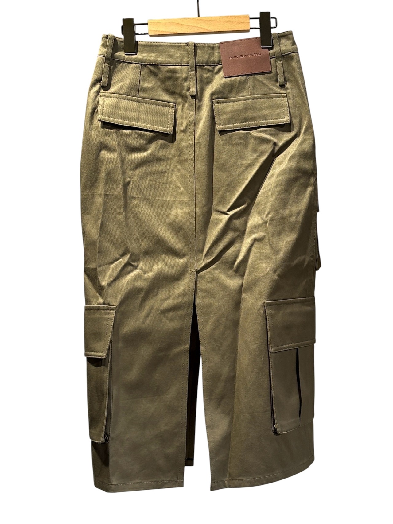 【26AW | WOMEN】Feng Chen Wang フェンチェンワン / スカート / Green Cargo Skirt  FWF22SK21G - 2