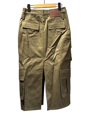 【26AW | WOMEN】Feng Chen Wang フェンチェンワン / スカート / Green Cargo Skirt  FWF22SK21G