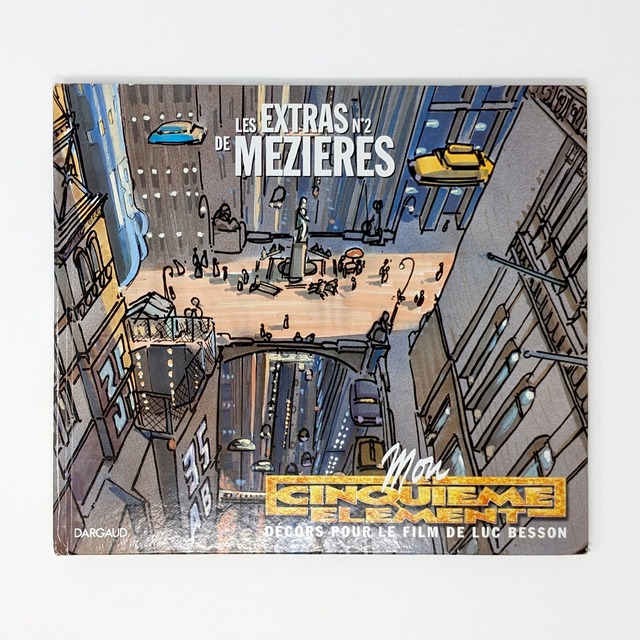 送料無料・中古「les extras de Mézières t.2 ; mon cinquième élément」BD作家Jean-Claude Mézières