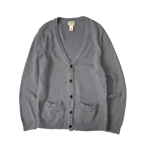 “00s L.L.Bean” cotton knit cardigan