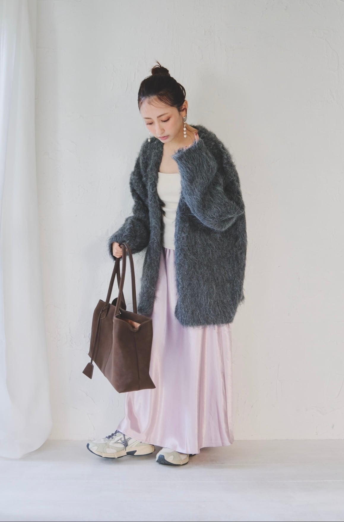 2way mokemoke cardigan | mite